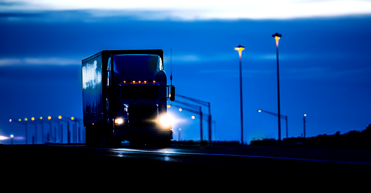 Tips for Trucking at Night TransForce